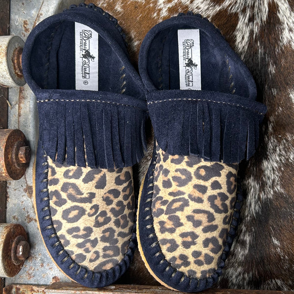 Leopard Fringe Dayworker (Size 10)