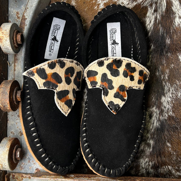 Leopard Overlay Mule (Size 5)